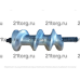 Шнек мясорубки 300 (01.200) для 300М,-01 (с 06.22), 350 (с 08.22) СП