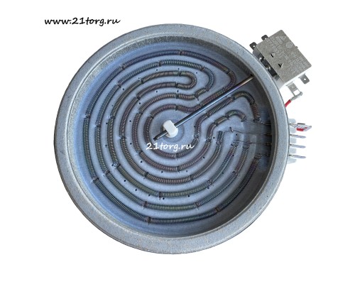 Конфорка для инфракрасных стеклокерамических панелей (спираль) 180 мм 1,7кВт