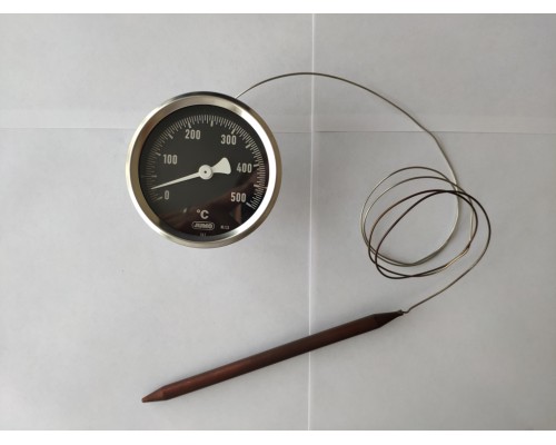 Термометр стрелочный 0-500°С, тип:608201/2160