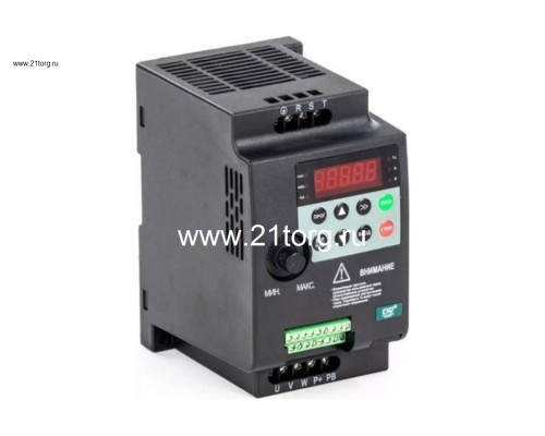 Частотный преобразователь ESQ-230- 2S-0.7K 0.75кВт, 220В с настройкой под ПКА